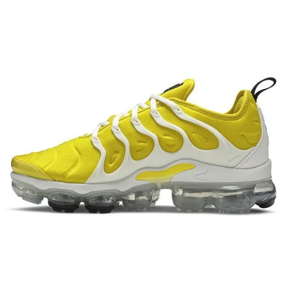 Nike Air VaporMax Plus in Vibrant Yellow and White - Picture 2 of 11